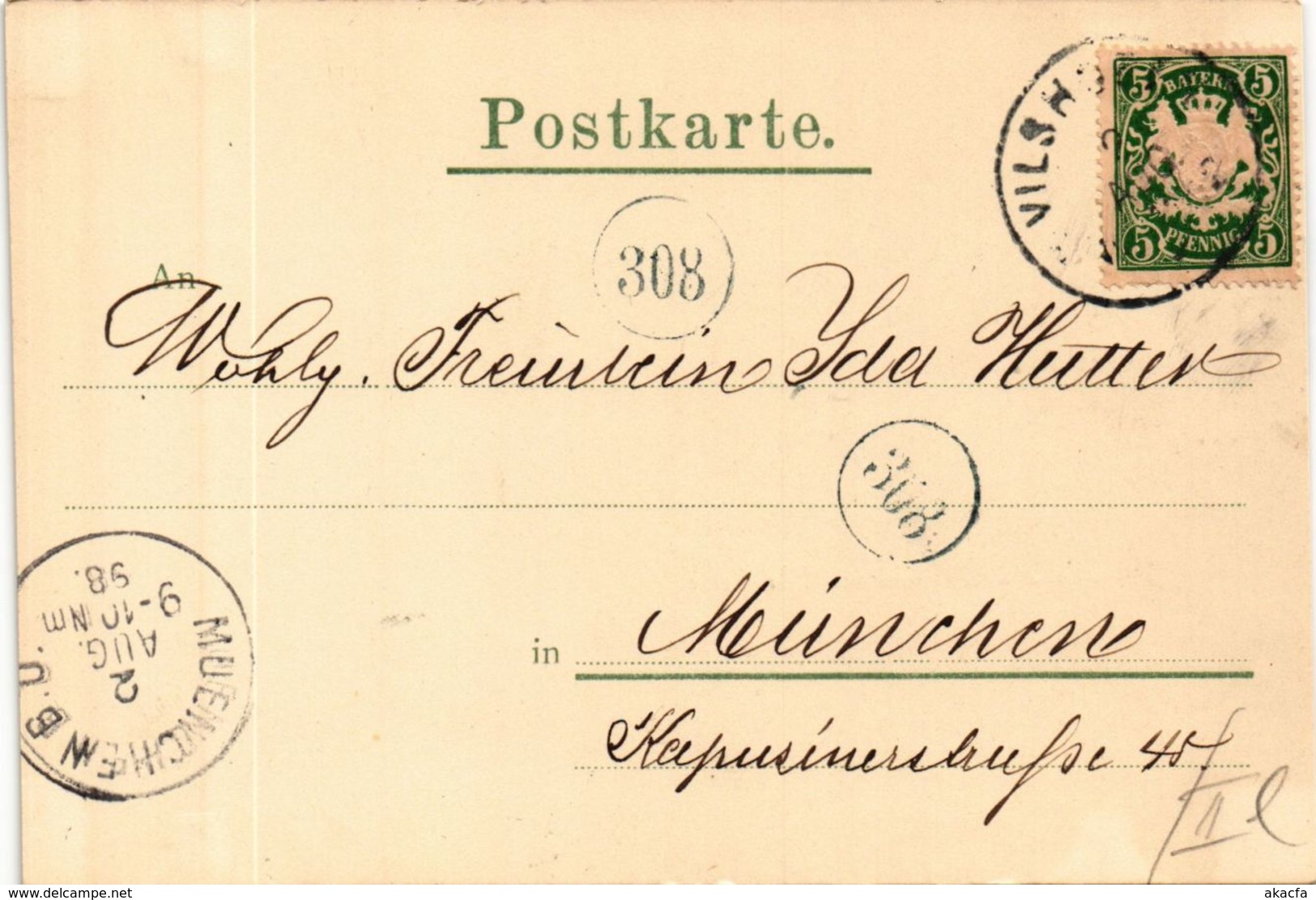 CPA AK Vilshofen Gruss Aus Der Donaustadt GERMANY (892599) - Vilshofen