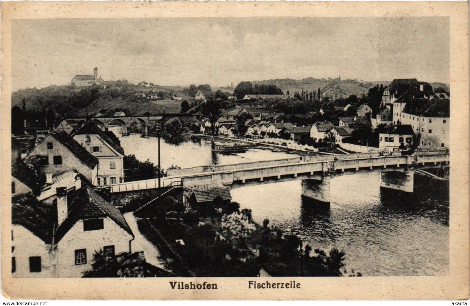 CPA AK Vilshofen Fischerzeile GERMANY (892626) - Vilshofen