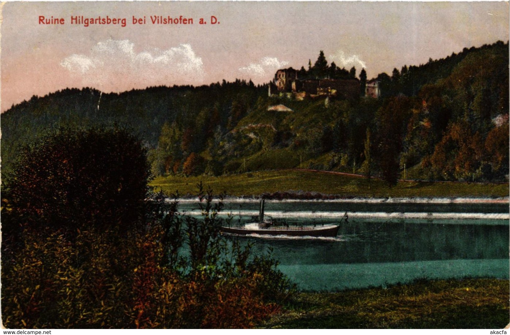 CPA AK Vilshofen Ruine Hilgartsberg GERMANY (892632) - Vilshofen