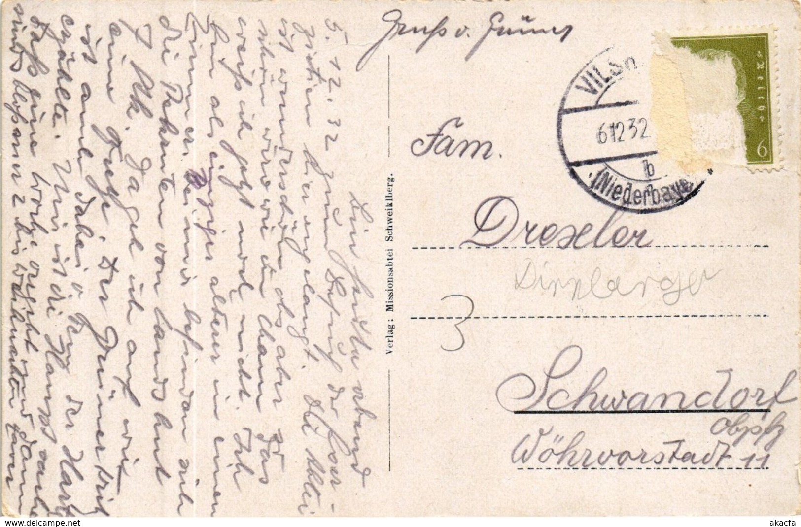 CPA AK Vilshofen Benediktiner-Missionsabtei GERMANY (892636) - Vilshofen