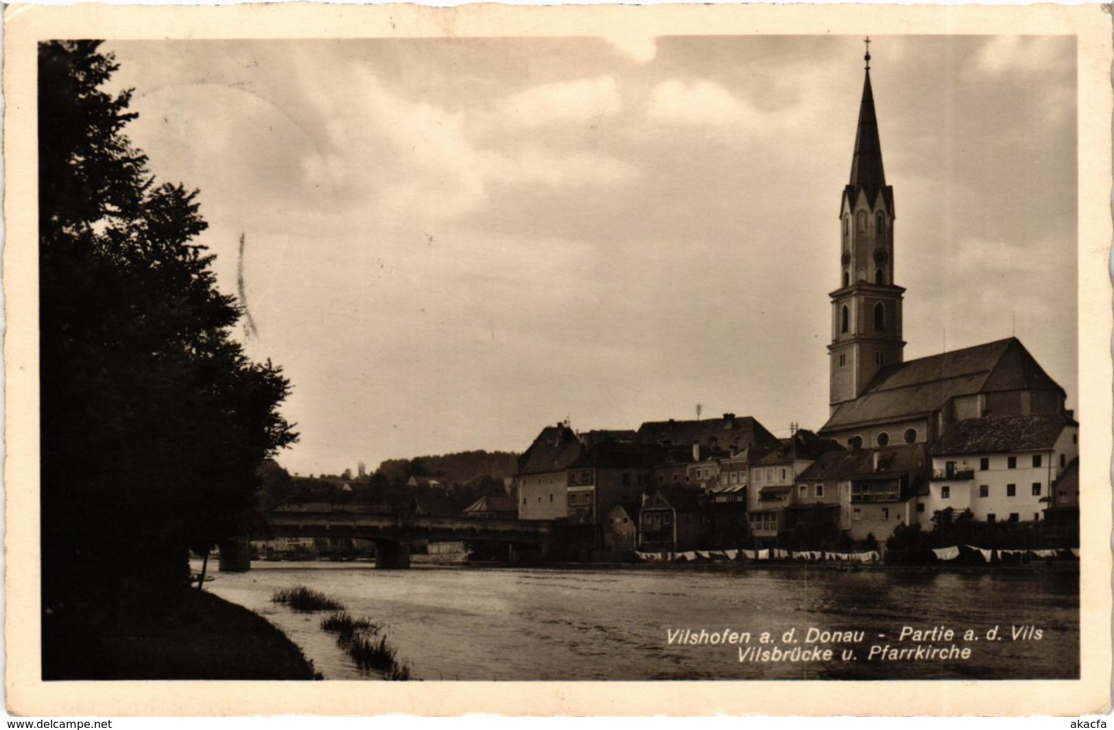 CPA AK Vilshofen A.d.Donau, Partie A.d.Vils GERMANY (892644) - Vilshofen