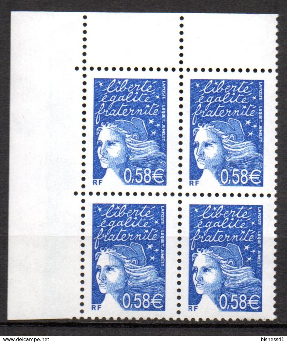 Col12 France Variété Marianne Luquet  N° 3451 / 3430  Barre Pho Brisées Case 1 & 2  Neuf XX MNH Luxe - Unused Stamps