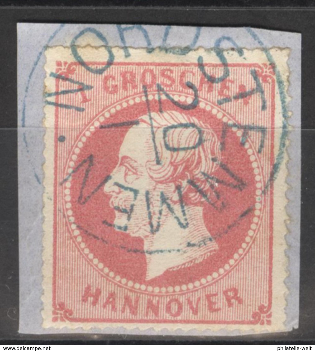 Hannover 23 O Briefstück Einkreisstempel Nordstemmen - Hannover