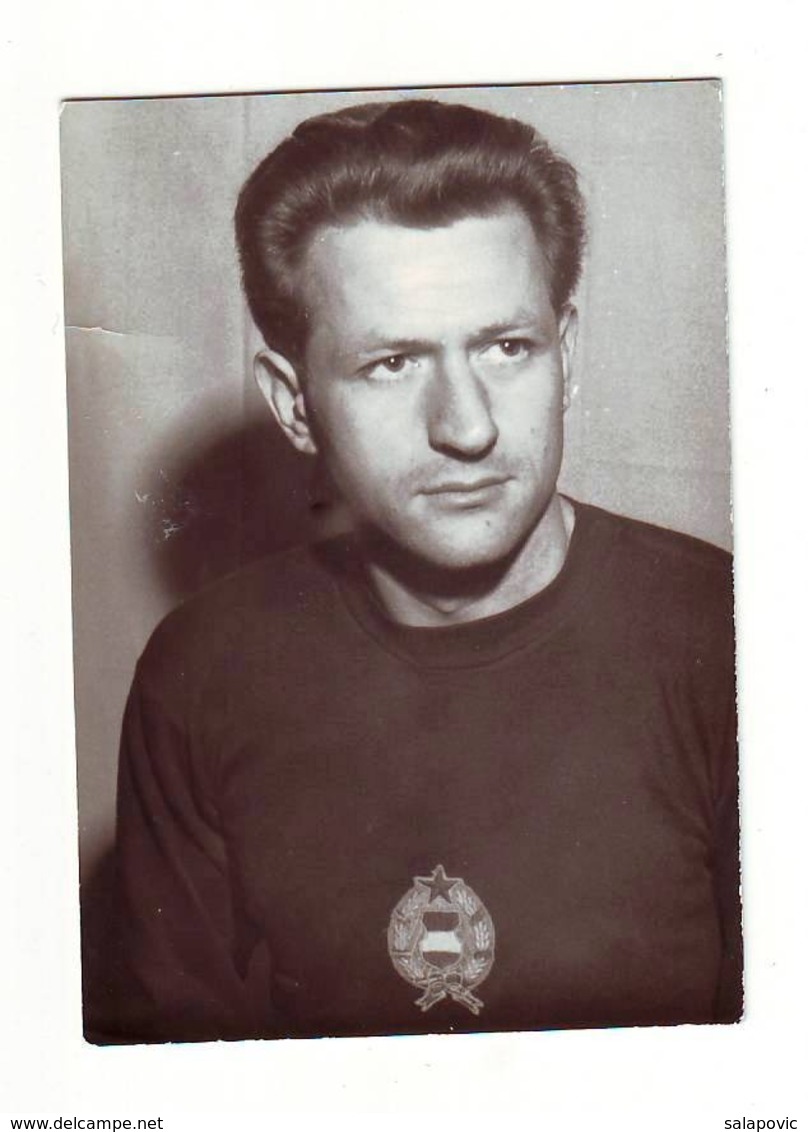 FC Tatabánya, József Gelei  FOOTBALL CALCIO, Authograph - Authographs