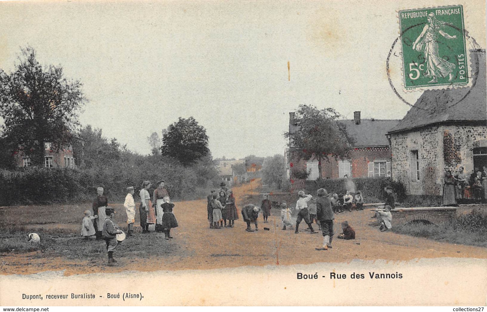 02-BOUE- RUE DES VANNOIS - Autres & Non Classés