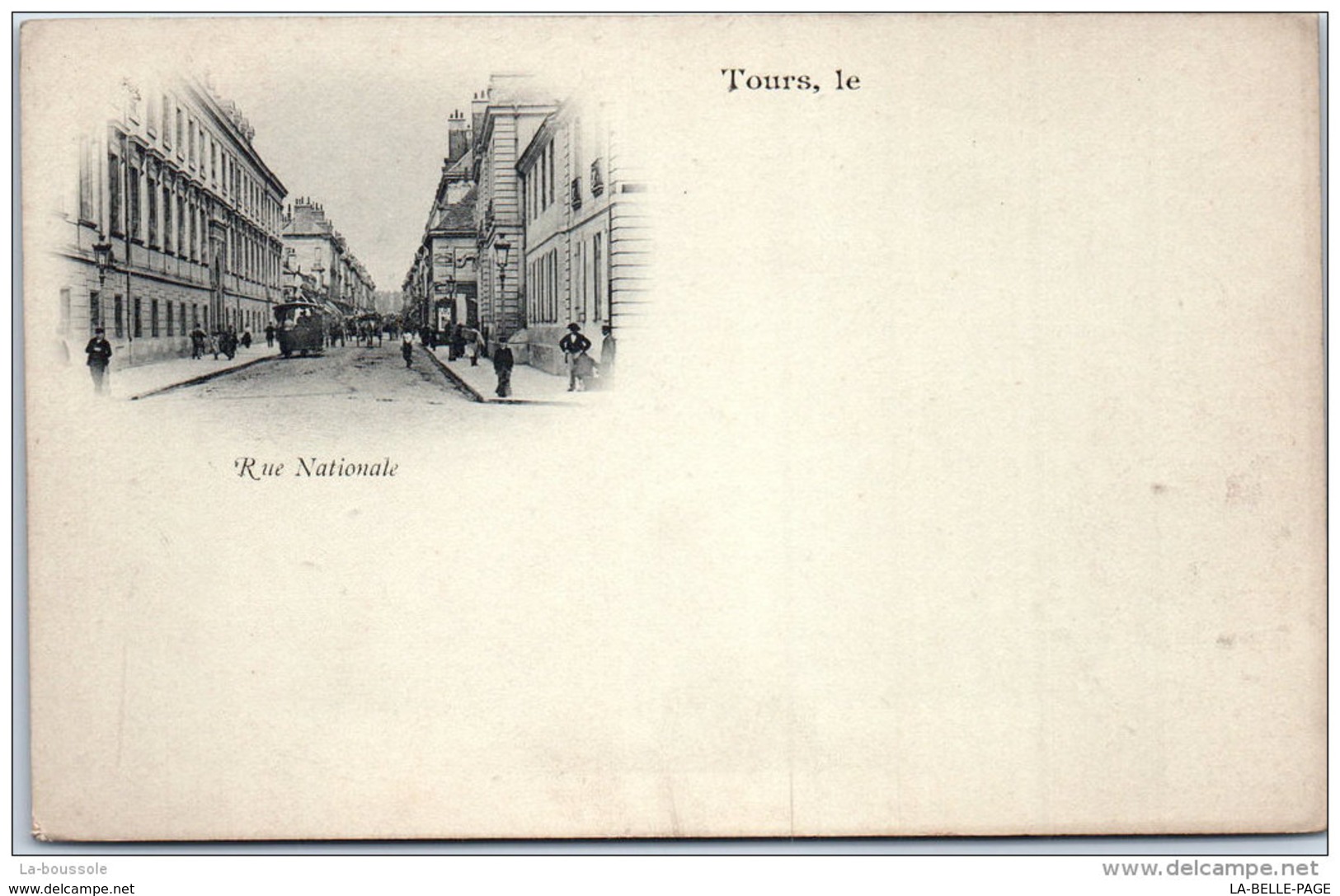 37 TOURS --- Rue Nationale - Tours