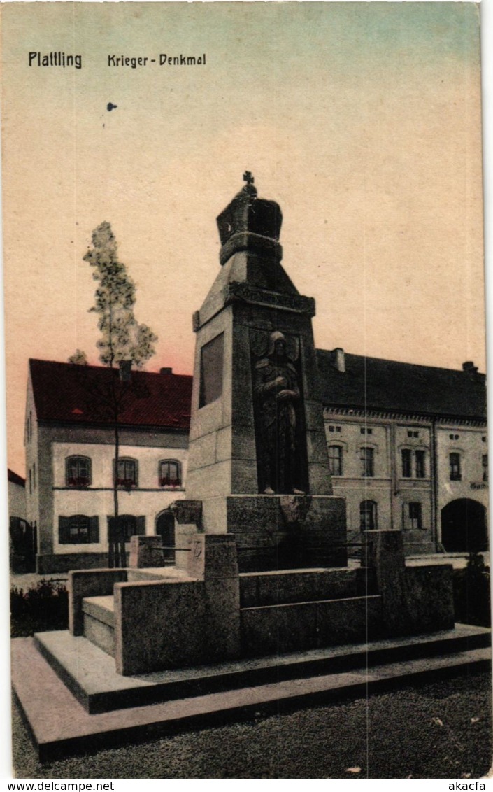 CPA AK Plattling Krieger-Denkmal GERMANY (892726) - Plattling