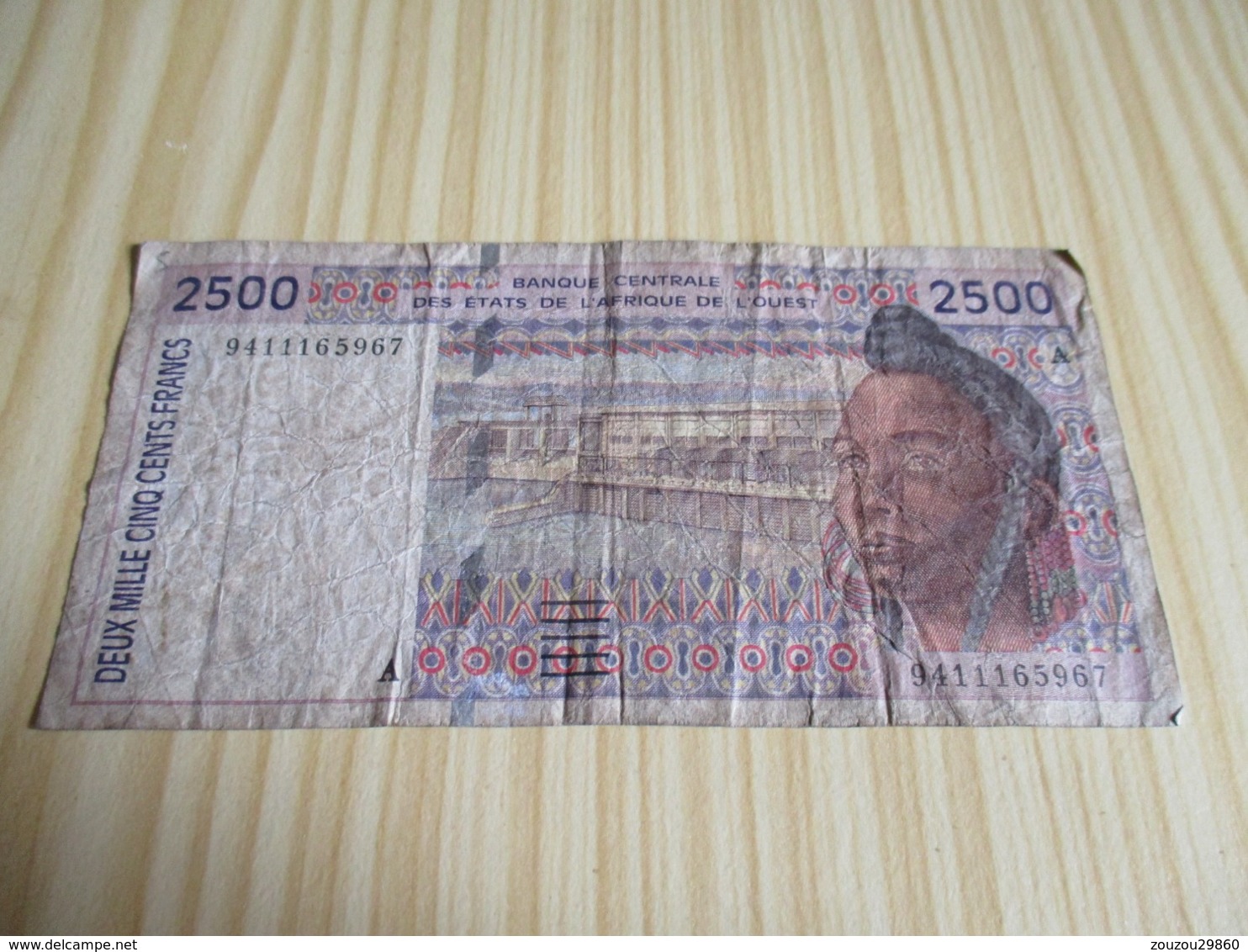 Côte D'Ivoire.Billet 2500 Francs. - Côte D'Ivoire