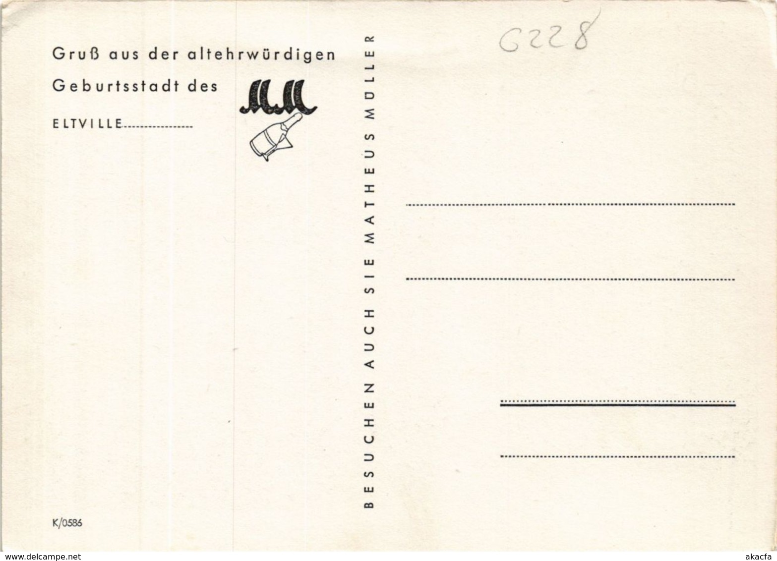 CPA AK Eltville Am Rhein - Luftbild - Sektkellerei Matheus M. GERMANY (859639) - Eltville