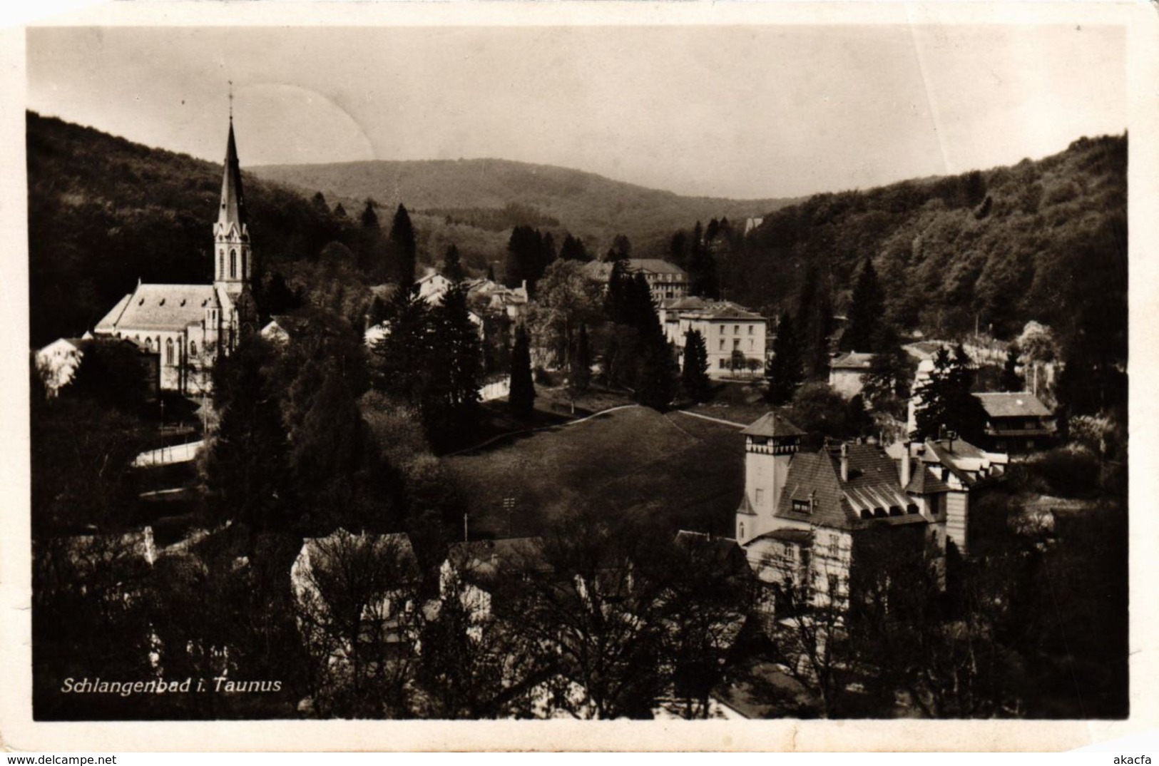 CPA AK Schlangenbad - Totalansicht GERMANY (859676) - Schlangenbad