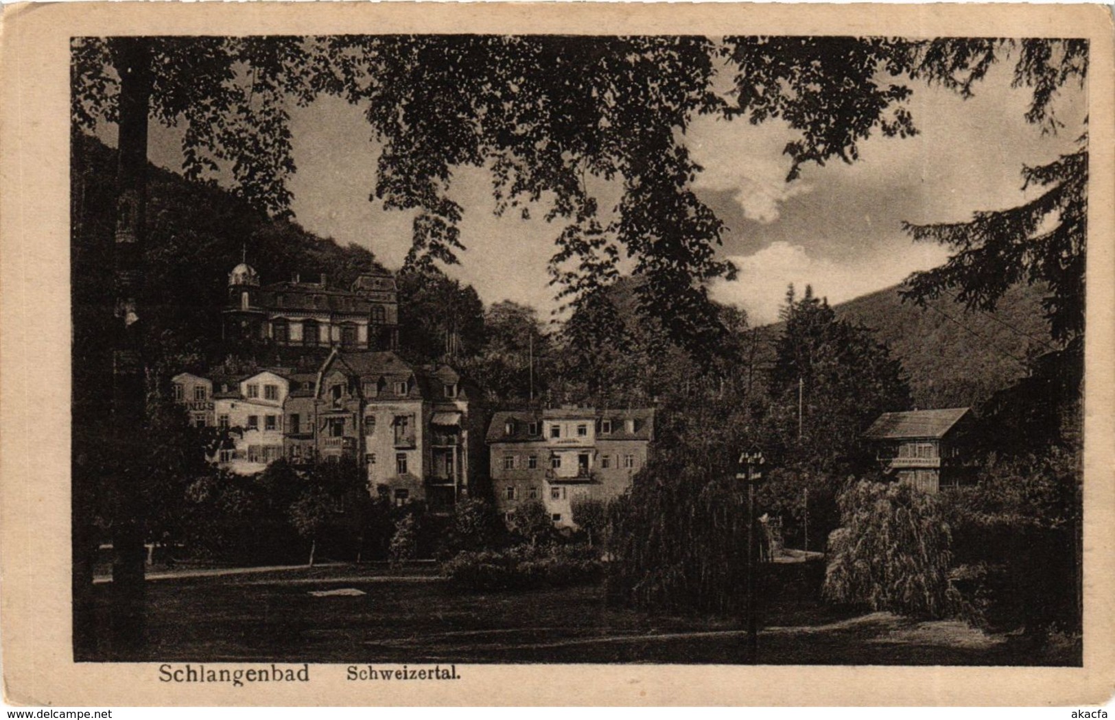 CPA AK Schlangenbad - Schweizertal GERMANY (859680) - Schlangenbad