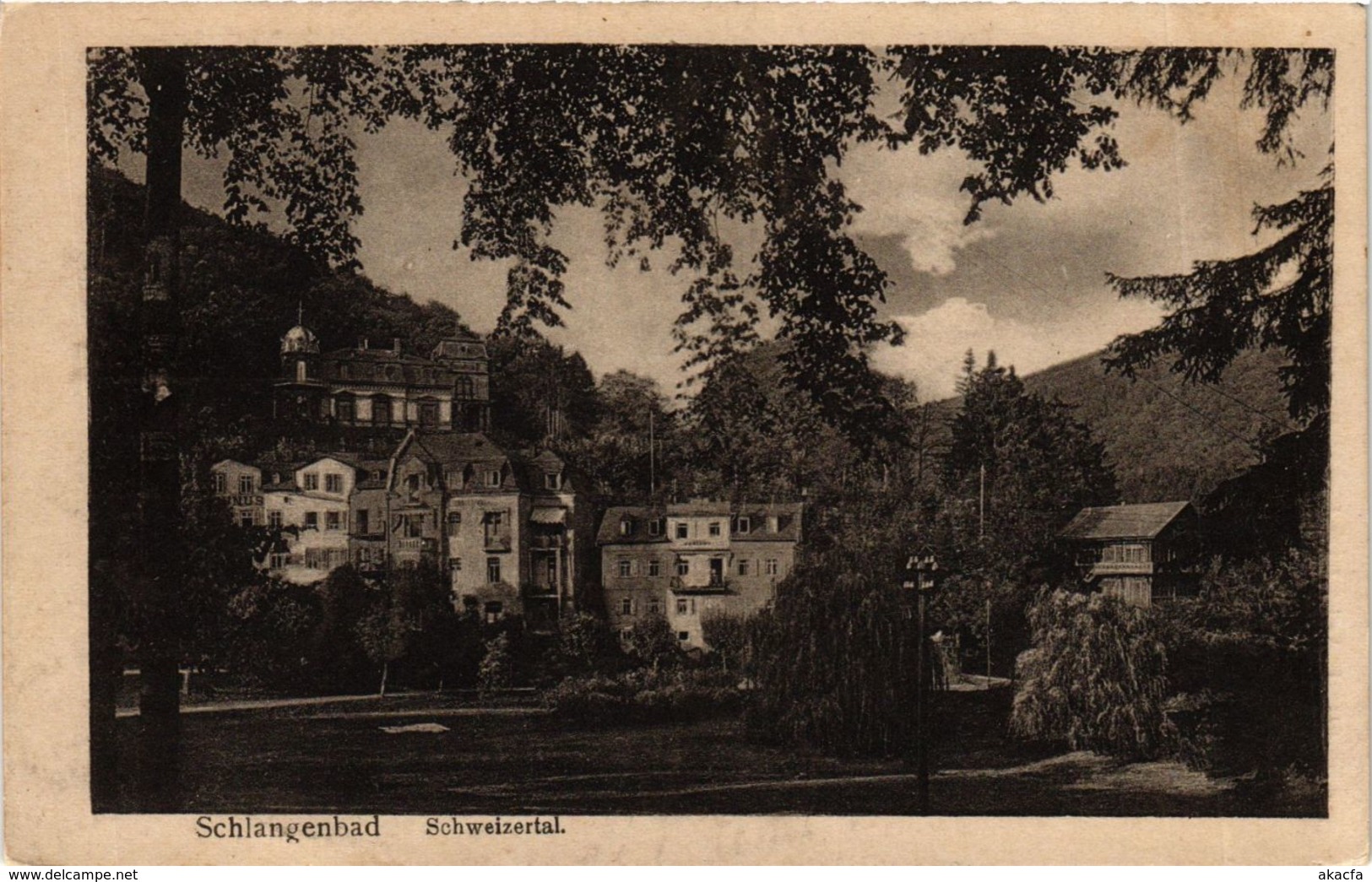 CPA AK Schlangenbad - Schweizertal GERMANY (859686) - Schlangenbad