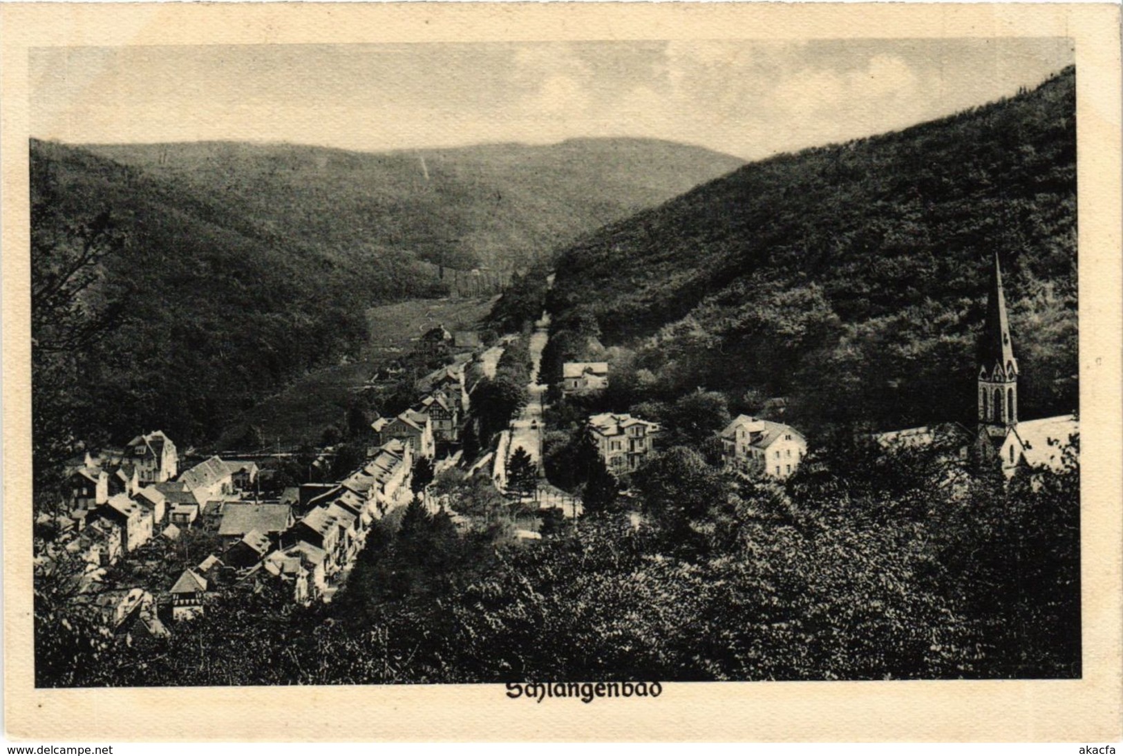 CPA AK Schlangenbad - Totalansicht GERMANY (859688) - Schlangenbad