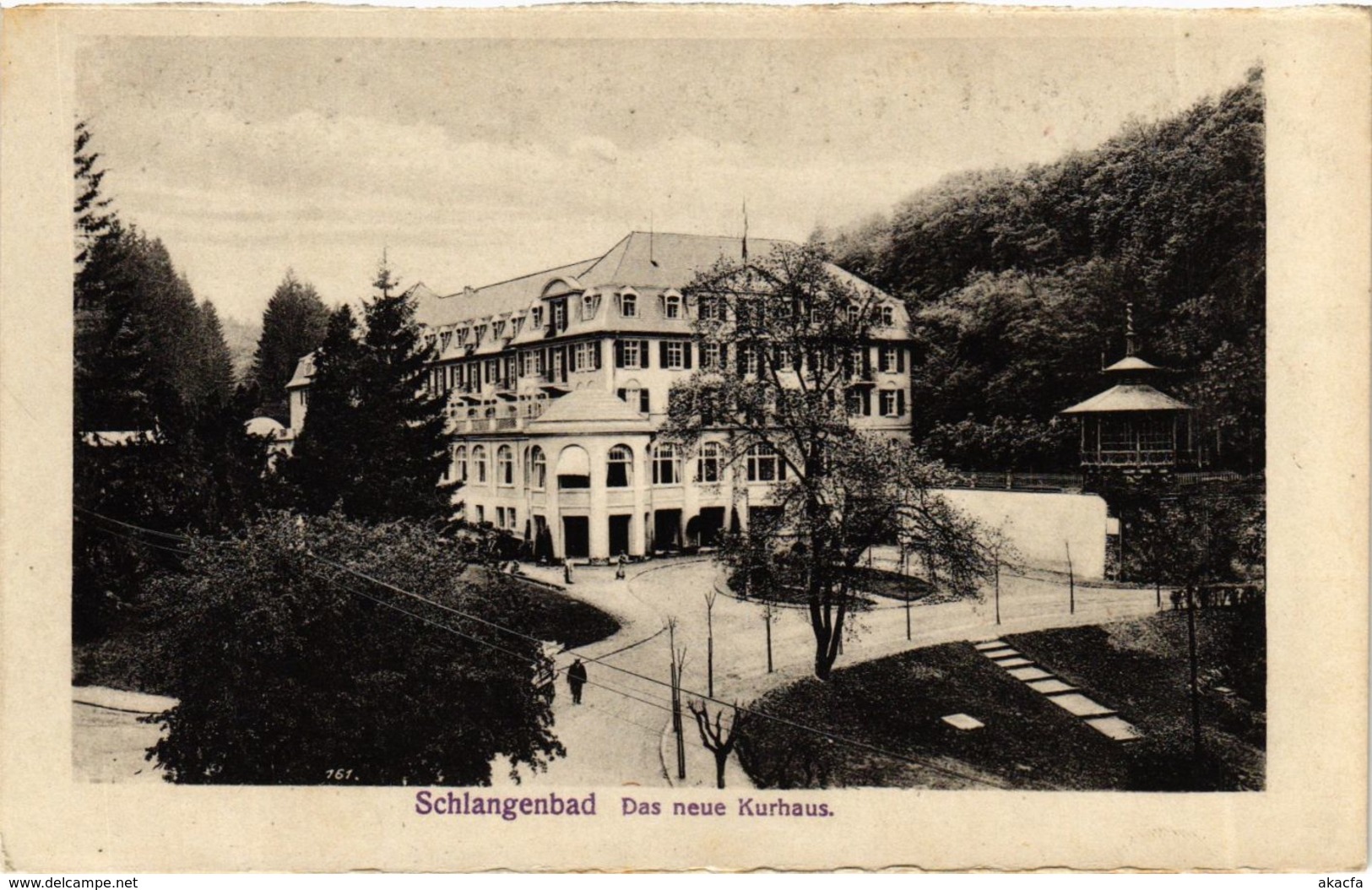 CPA AK Schlangenbad - Das Neue Kurhaus GERMANY (859689) - Schlangenbad