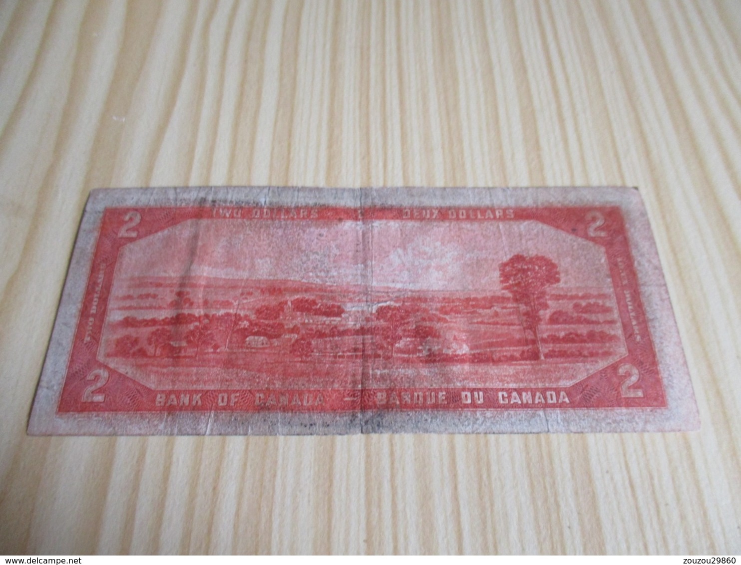 Canada.Billet 2 Dollars Elizabeth II 1954. - Canada