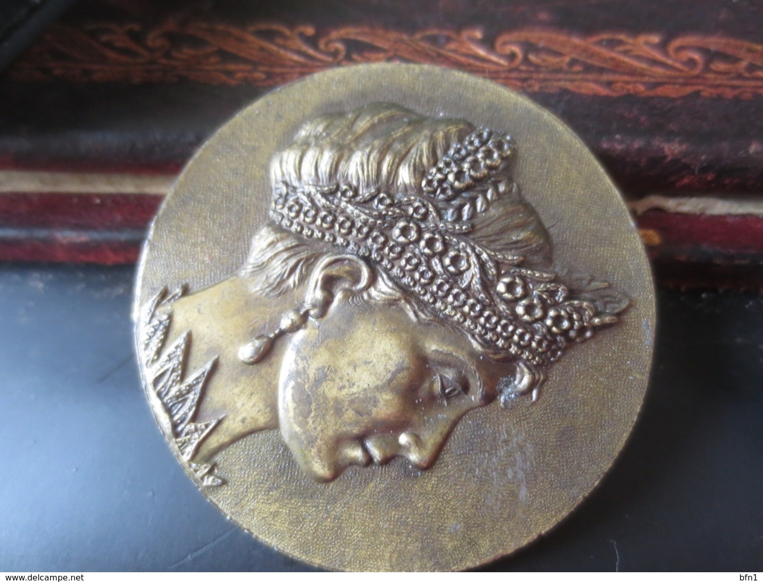 Médaille VINTAGE -PRINCESSE - Bronzes