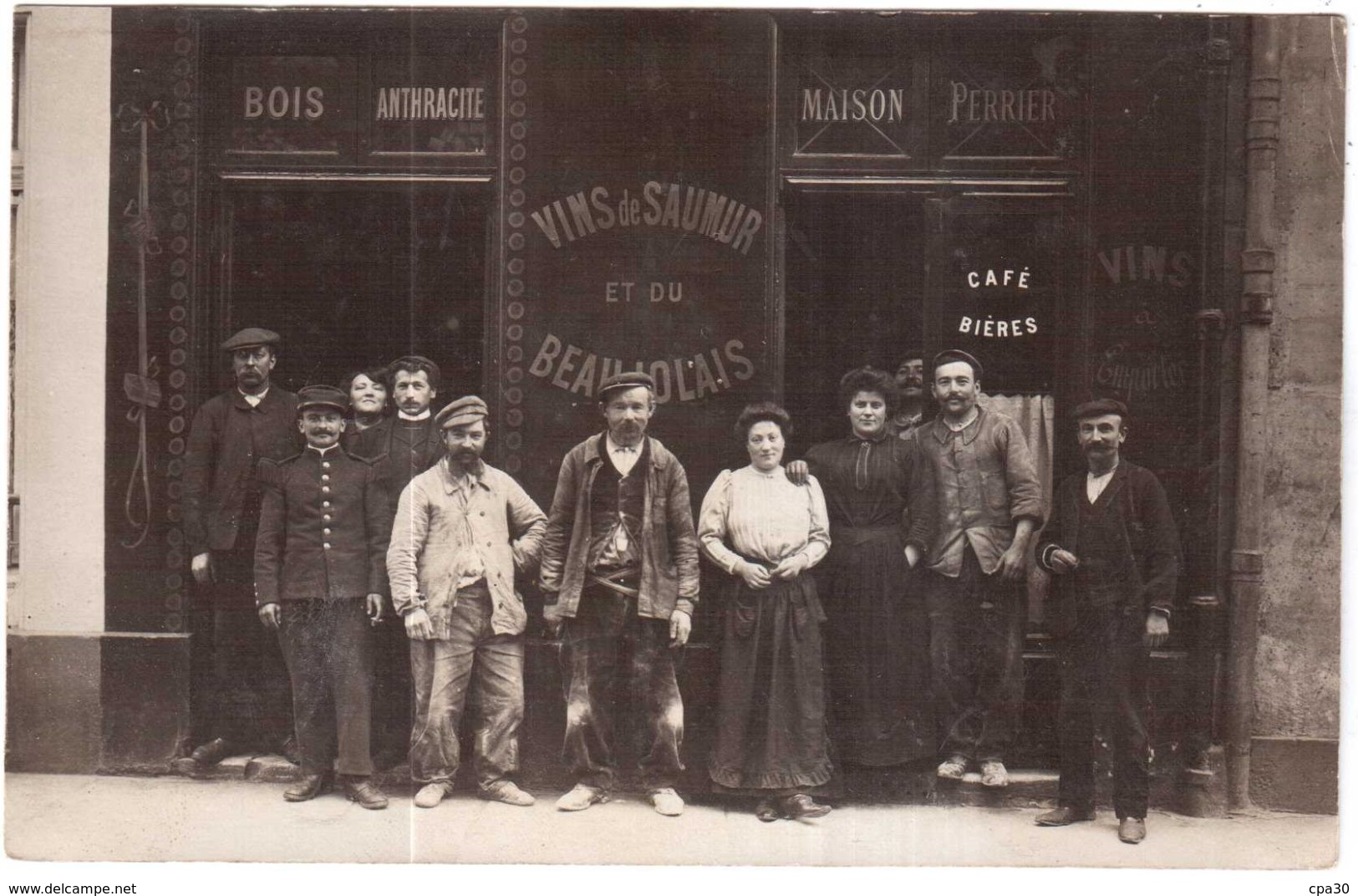 CPA MAINE-et-LOIRE.ANGERS.MAISON PERRIER - Angers