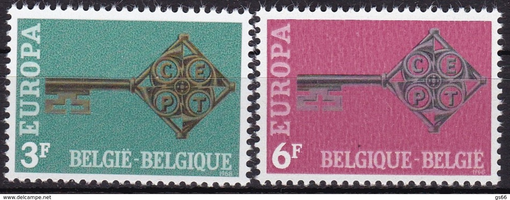 Belgien, 1968, 1511/12,  MNH **, Europa - Ungebraucht