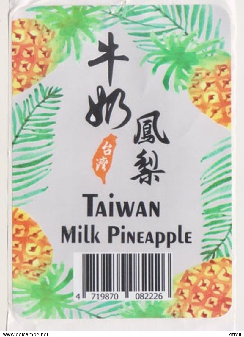 Fruit Label Pineapple Taiwan - Obst Und Gemüse