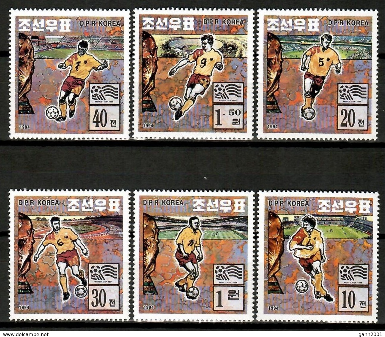 Korea 1994 Corea / Football Soccer World Cup Los Angeles MNH Futbol / Cu12719  36-35 - 1994 – Estados Unidos
