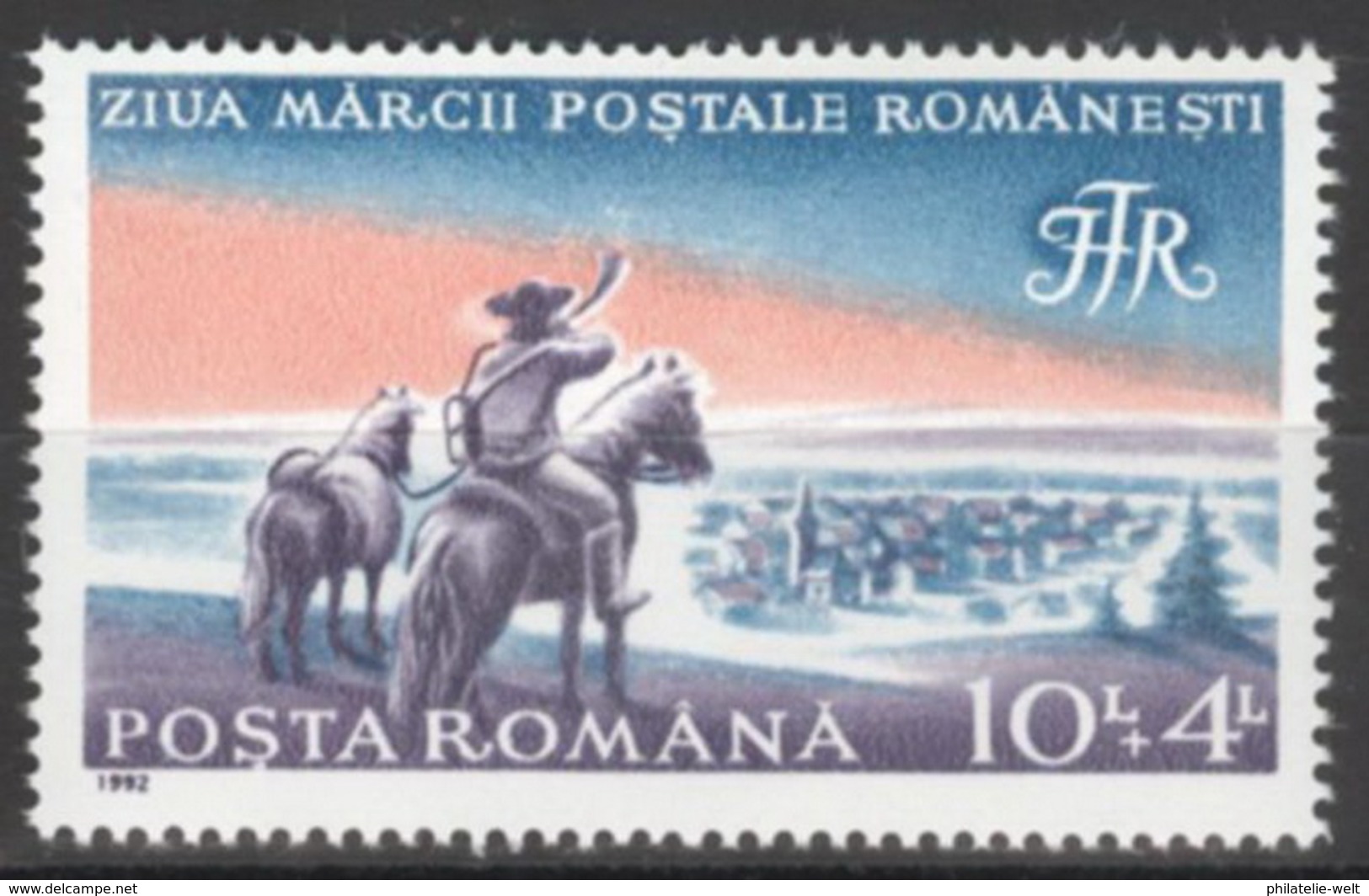 Rumänien 4802 ** Postfrisch Tag Der Briefmarke - Ungebraucht