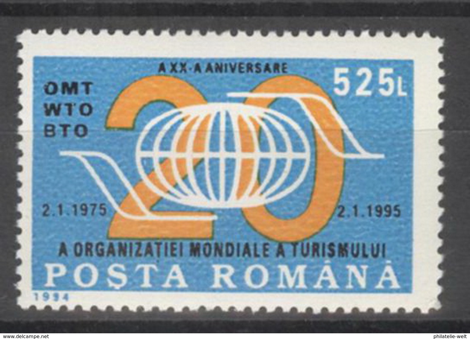 Rumänien 5050 ** Postfrisch WTO - Nuevos