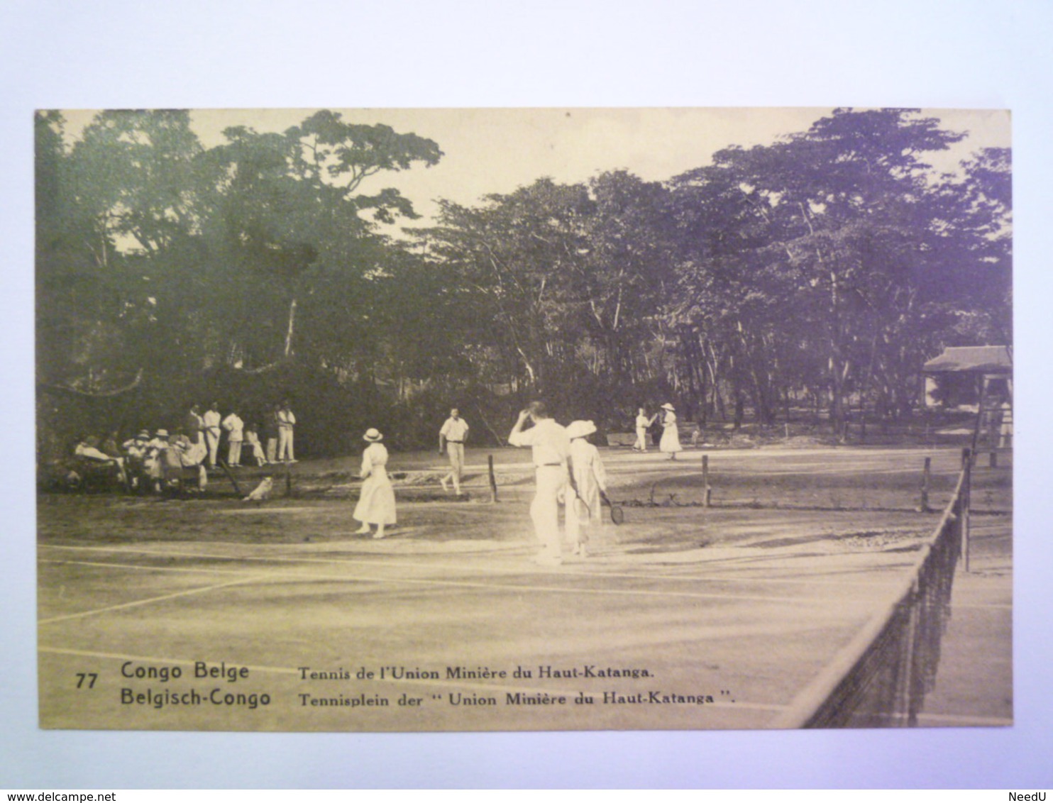 GP 2019 - 1966  CONGO BELGE :  Tennis De L'Union Minière Du Haut-Katanga  1928  XXX - Congo Belge