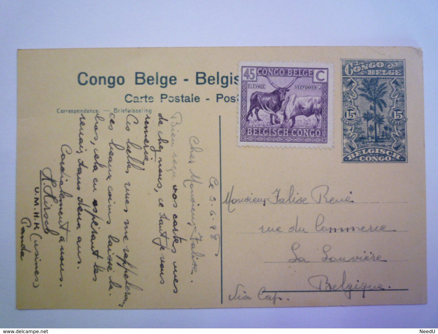GP 2019 - 1971  CONGO BELGE - KAMBOVE  :  Les  MINES  1928  XXX - Congo Belge