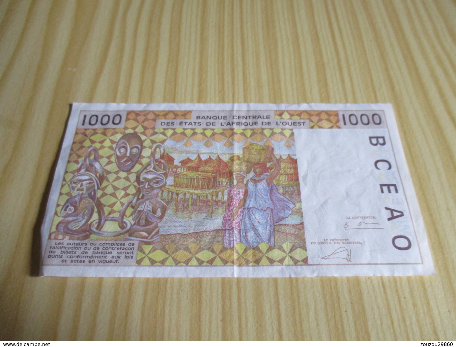 Sénégal.Billet 1000 Francs. - Sénégal