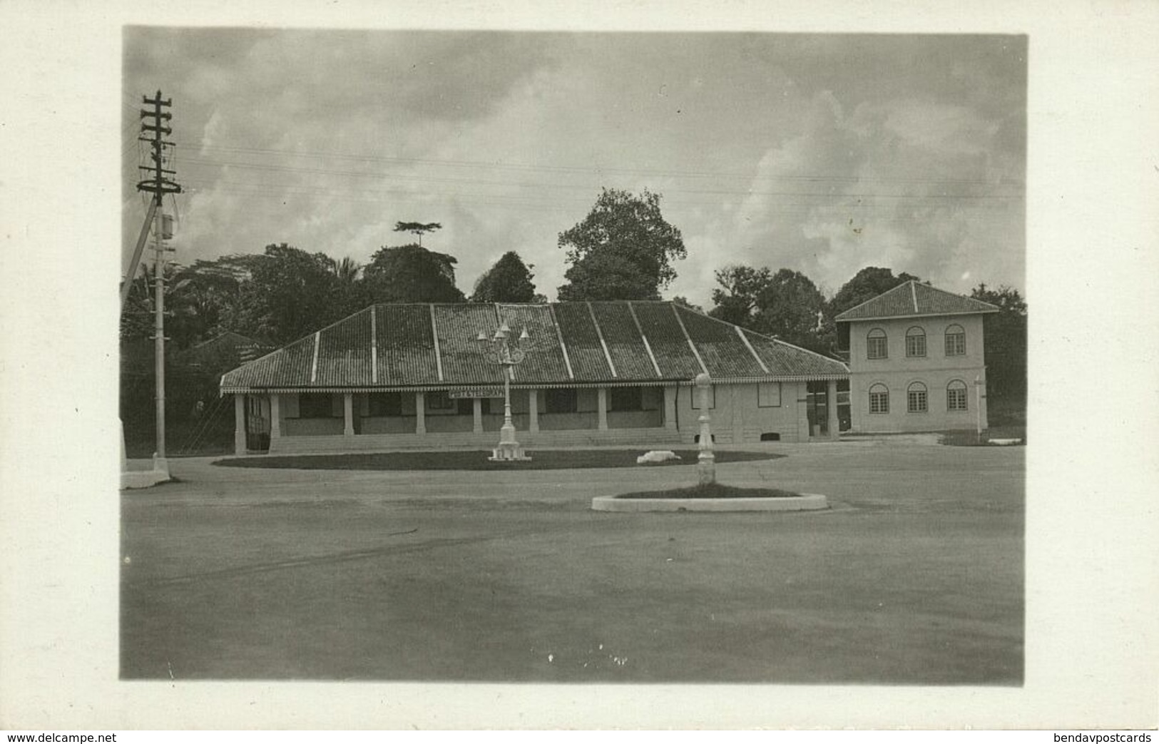 Malay Malaysia, Negeri Sembilan, SEREMBAN, Post Office (1920s) RPPC - Malaysia