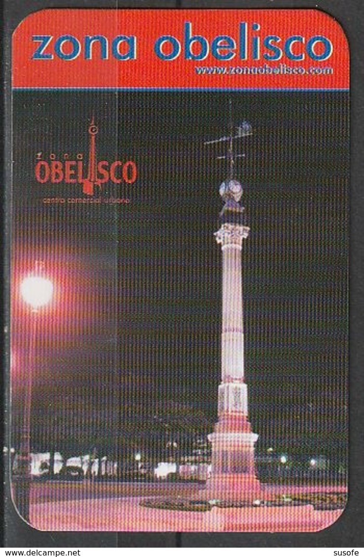 Calendario Bolsillo Zona Obelisco Coruña 2004 Pocket Calendar Kalender Calendrier Kalendar - Tamaño Pequeño : 2001-...