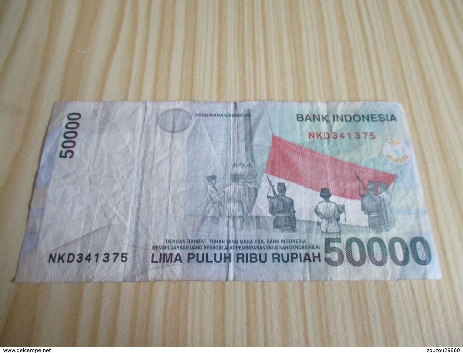 Indonésie.Billet 50000 Rupiah 1999. - Indonesia