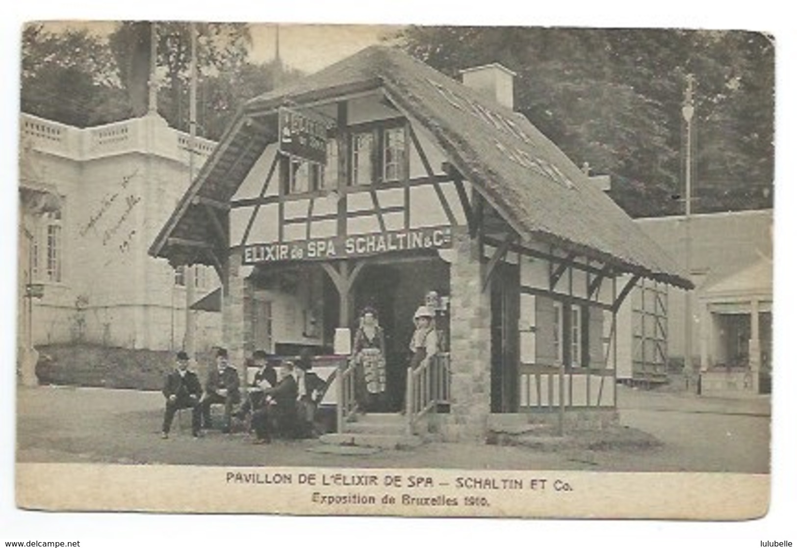 ALCOOL - BELGIQUE - Pavillon De L'ELIXIR DE SPA - SCHALTIN Et Co - CPA - Autres & Non Classés