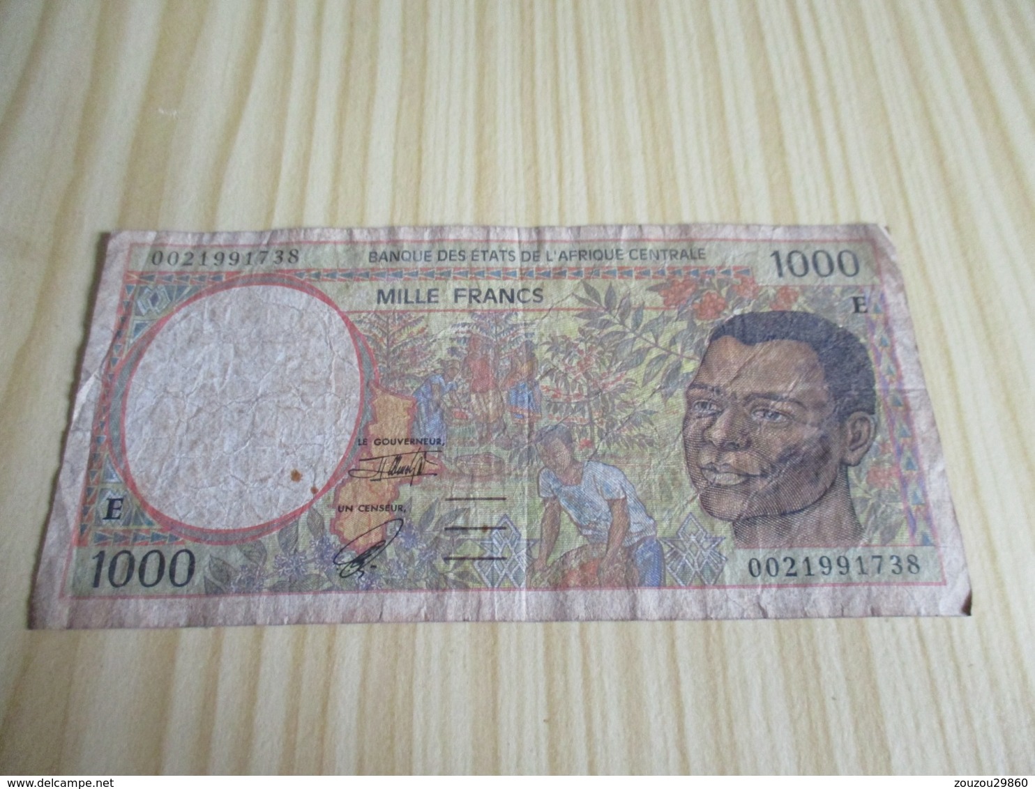 Cameroun.Billet 1000 Francs. - Cameroun
