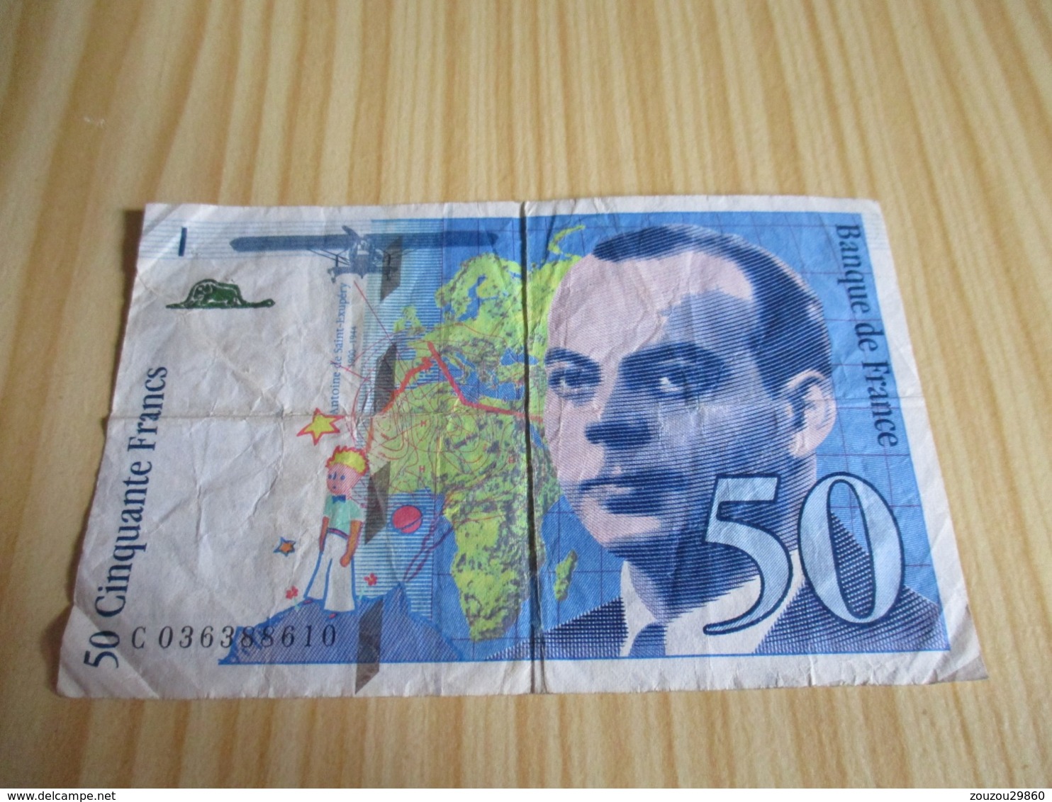 France.Billet 50 Francs St Exupéry 1997. - 50 F 1992-1999 ''St Exupéry''