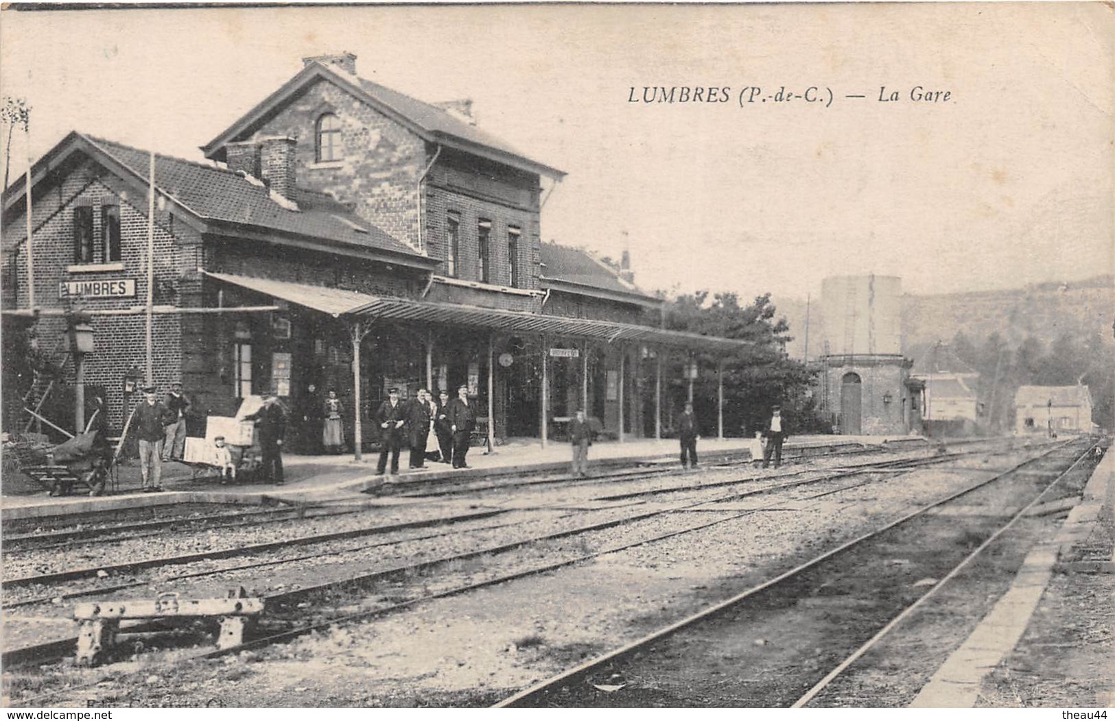 ¤¤   -  LUMBRES   -   La Gare  -  Chemin De Fer   -   ¤¤ - Lumbres