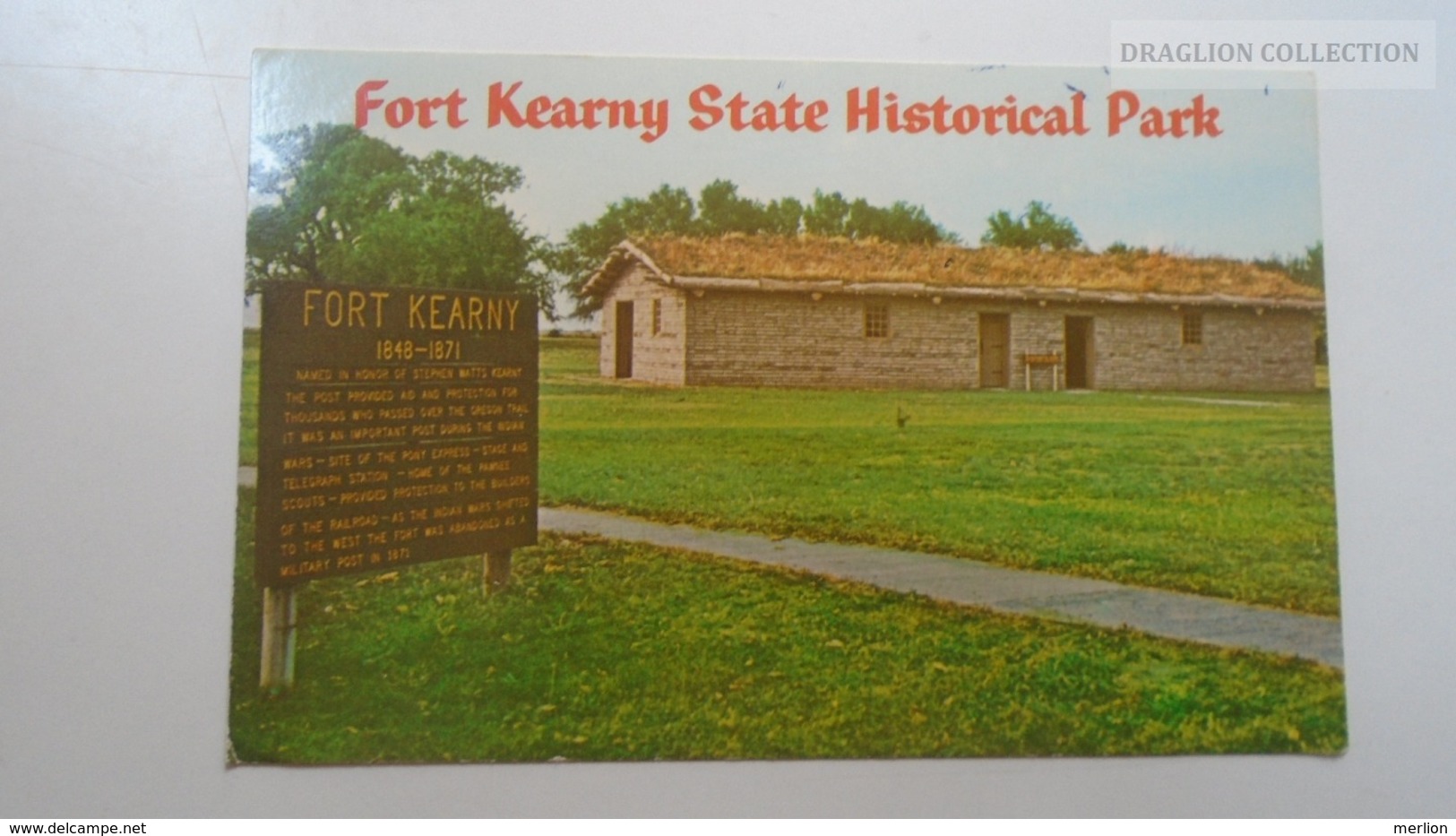 D167799 Fort Kearny State Historical Park - Nebraska -Blacksmith Shop - Kearney