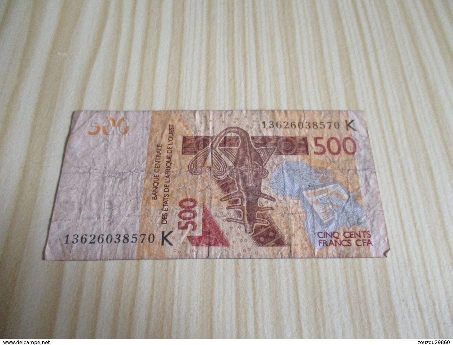 Sénégal.Billet 500 Francs. - Senegal