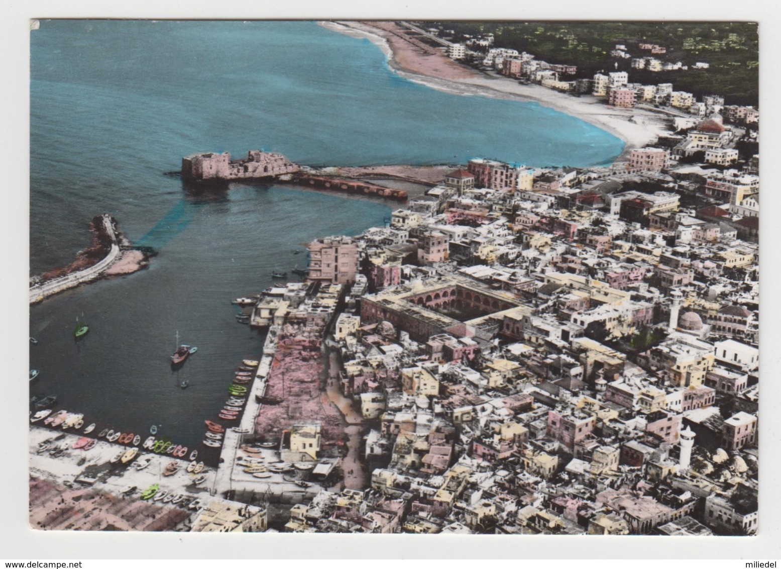 BB124 - LIBAN - LEBANON - Sidon - SAÏDA - Vue Générale Et Le Port - Lebanon