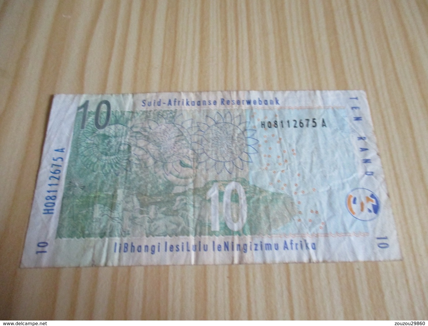 Afrique Du Sud.Billet 10 Rand. - Afrique Du Sud