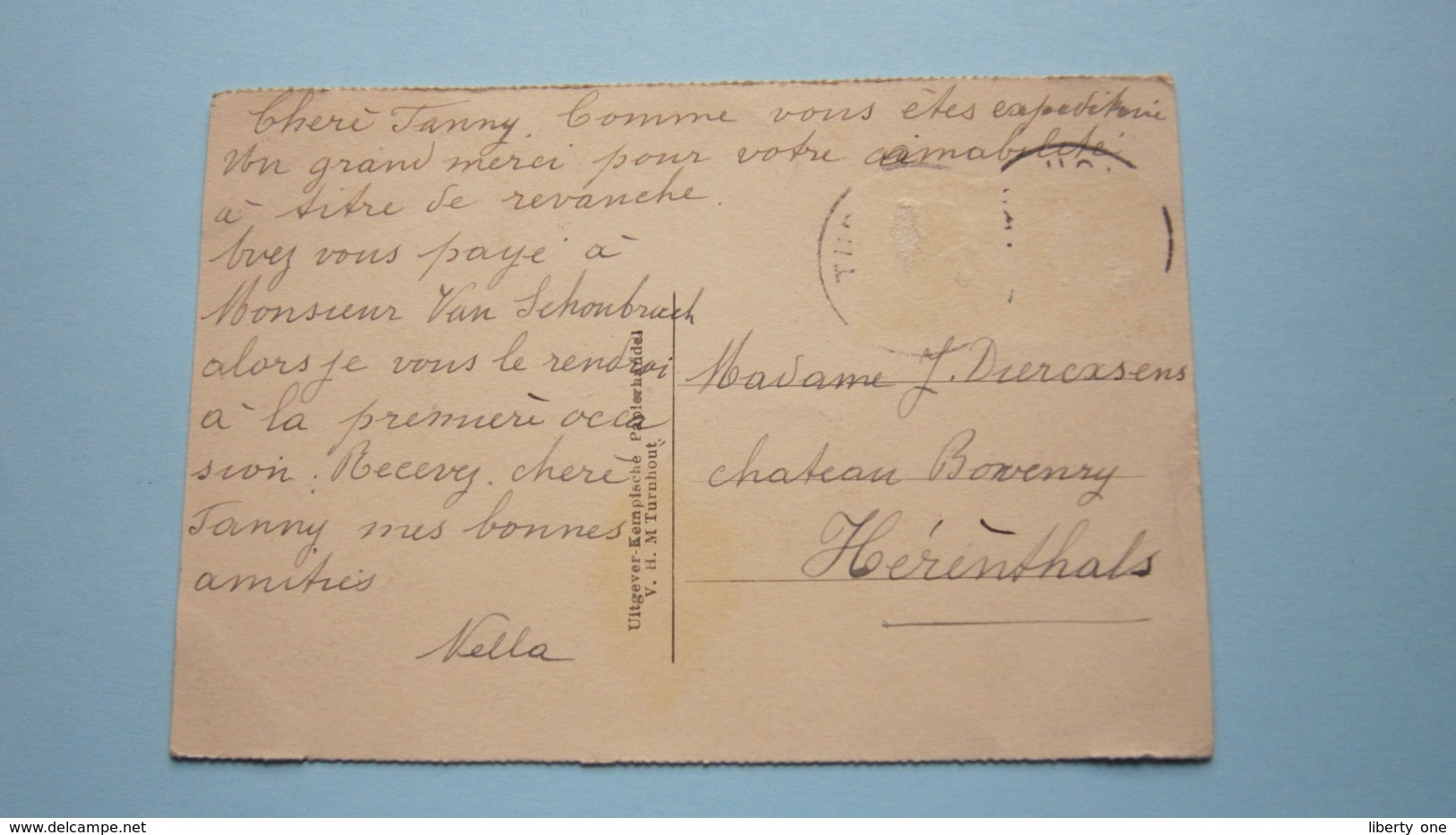 LIERMAN Oud Turnhout ( Ed. Kempische Papierhandel ) Anno 1921 ( Zie Foto Details ) ! - Oud-Turnhout