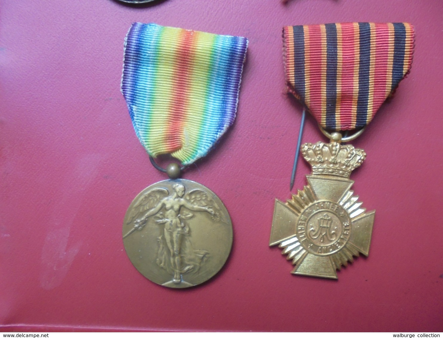 BEAU LOT DECORATIONS 1914-1918 DONT MEDAILLE DE L'YSER - Belgique