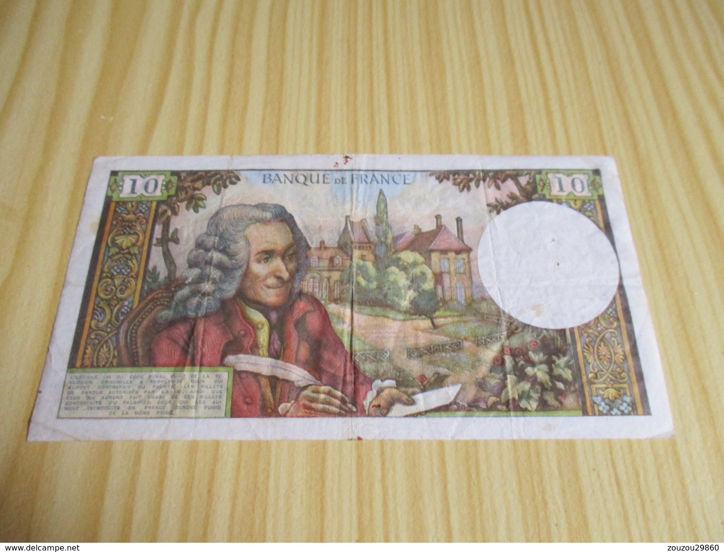 France.Billet 10 Francs Voltaire 01/06/1972. - 10 F 1963-1973 ''Voltaire''