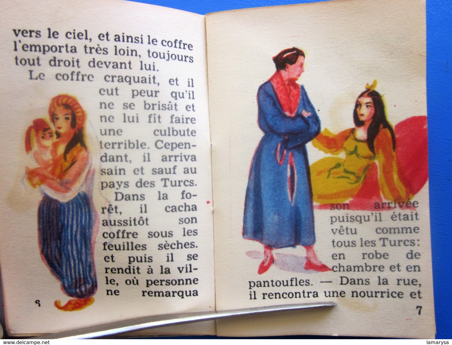 MINI LIVRET LE COFFRE VOLANT Contes D’Andersen -Hans Christian Andersen-industrie Nordique De Papeterie Viby J. Danemark - Autres & Non Classés