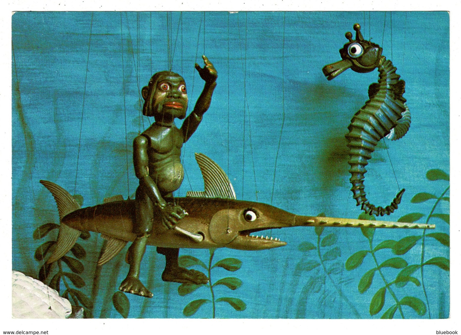 Ref 1328 - Super Postcard - Puppets - An Underwater Ballet - Theatre