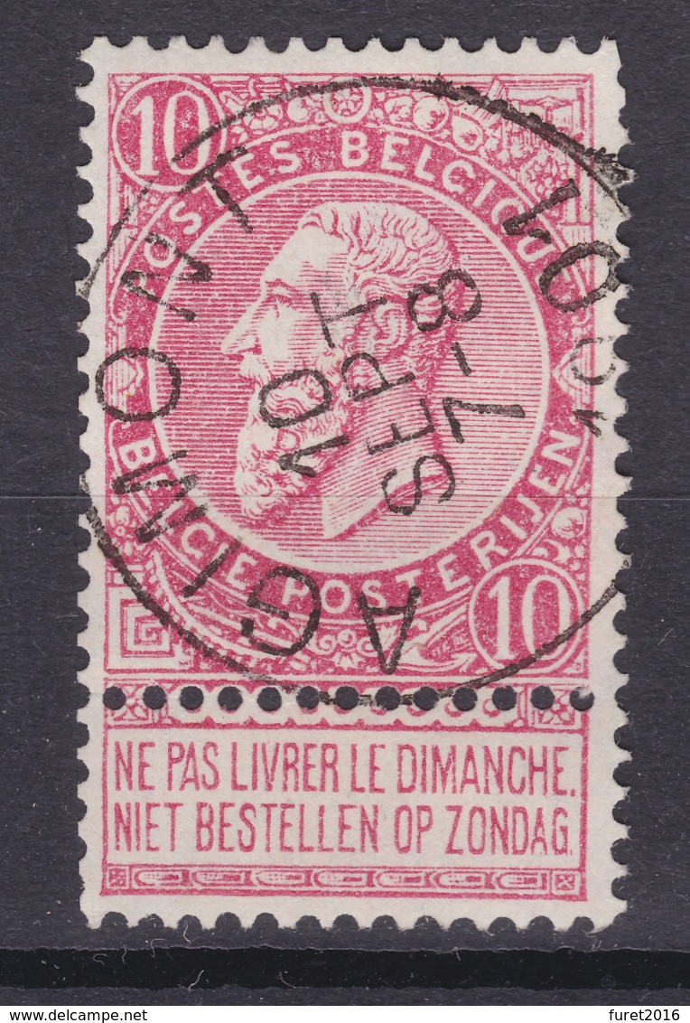 N° 58 AGIMONT  COBA +8.00 - 1893-1900 Schmaler Bart