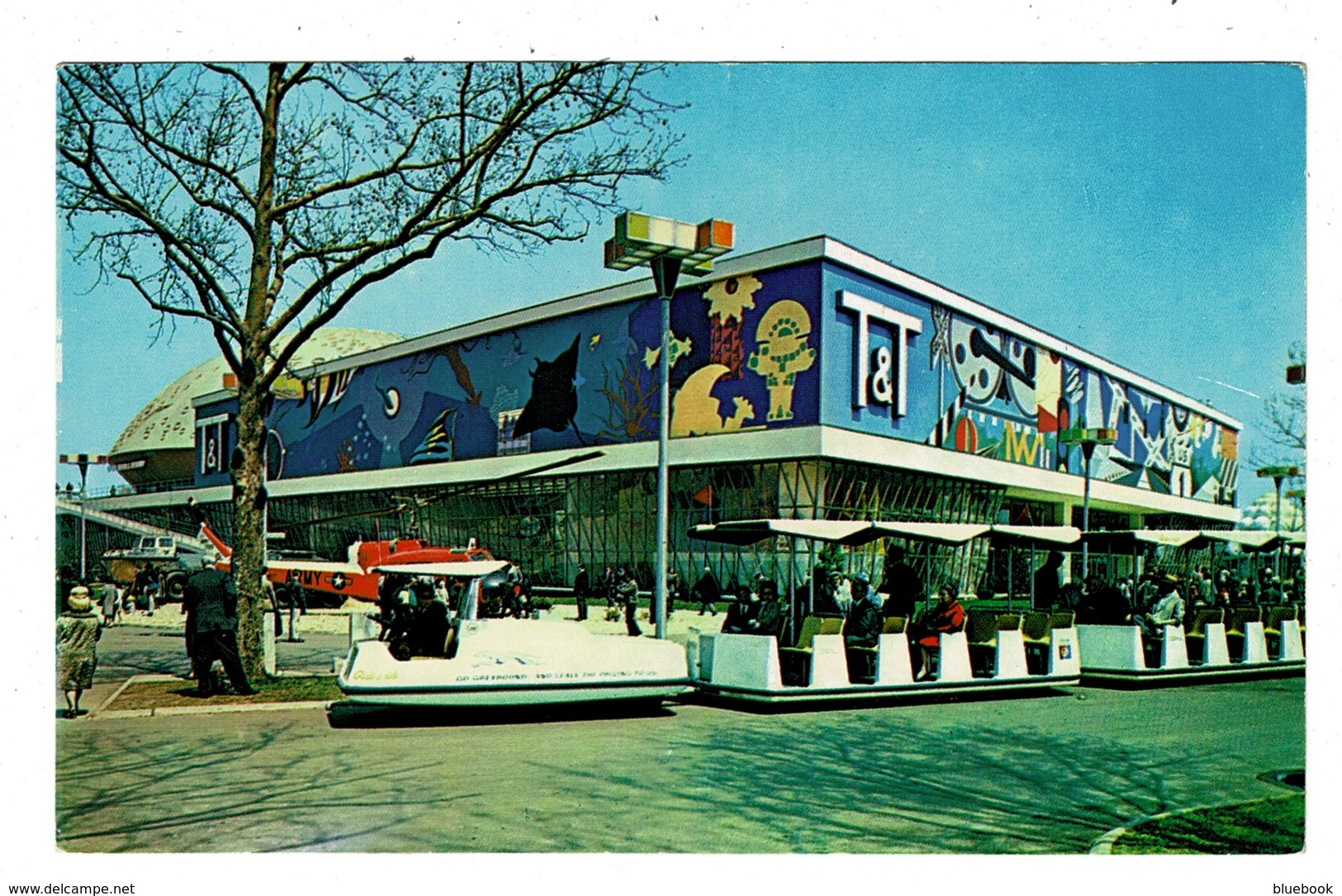 Ref 1329 - Postcard - Transportation & Travel Pavilion - New York World's Fair - Exhibition - Mostre, Esposizioni