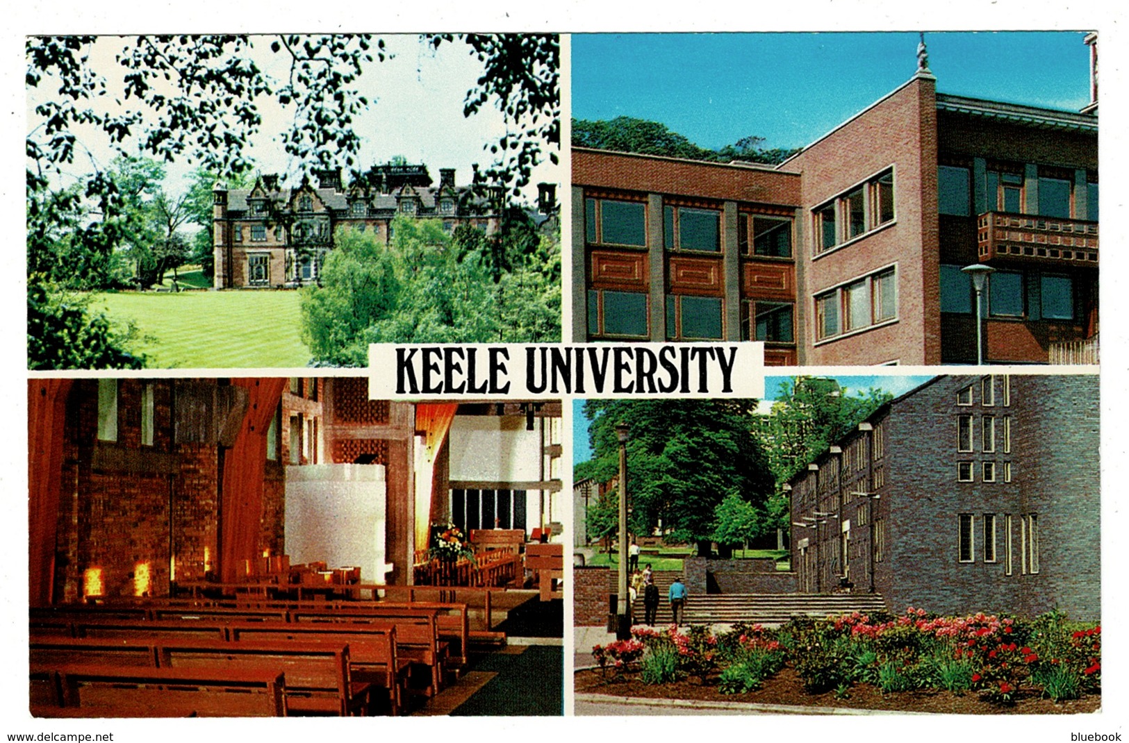 Ref 1330 - Multiview Postcard - Keele University - Staffordshire - Otros & Sin Clasificación