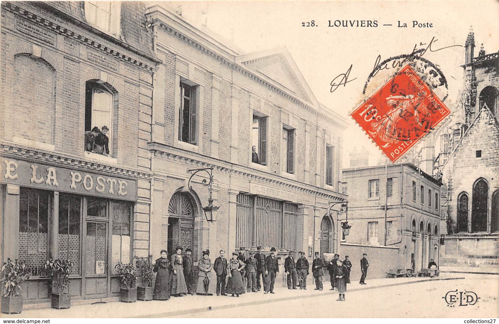 27-LOUVIERS- LA POSTE - Louviers