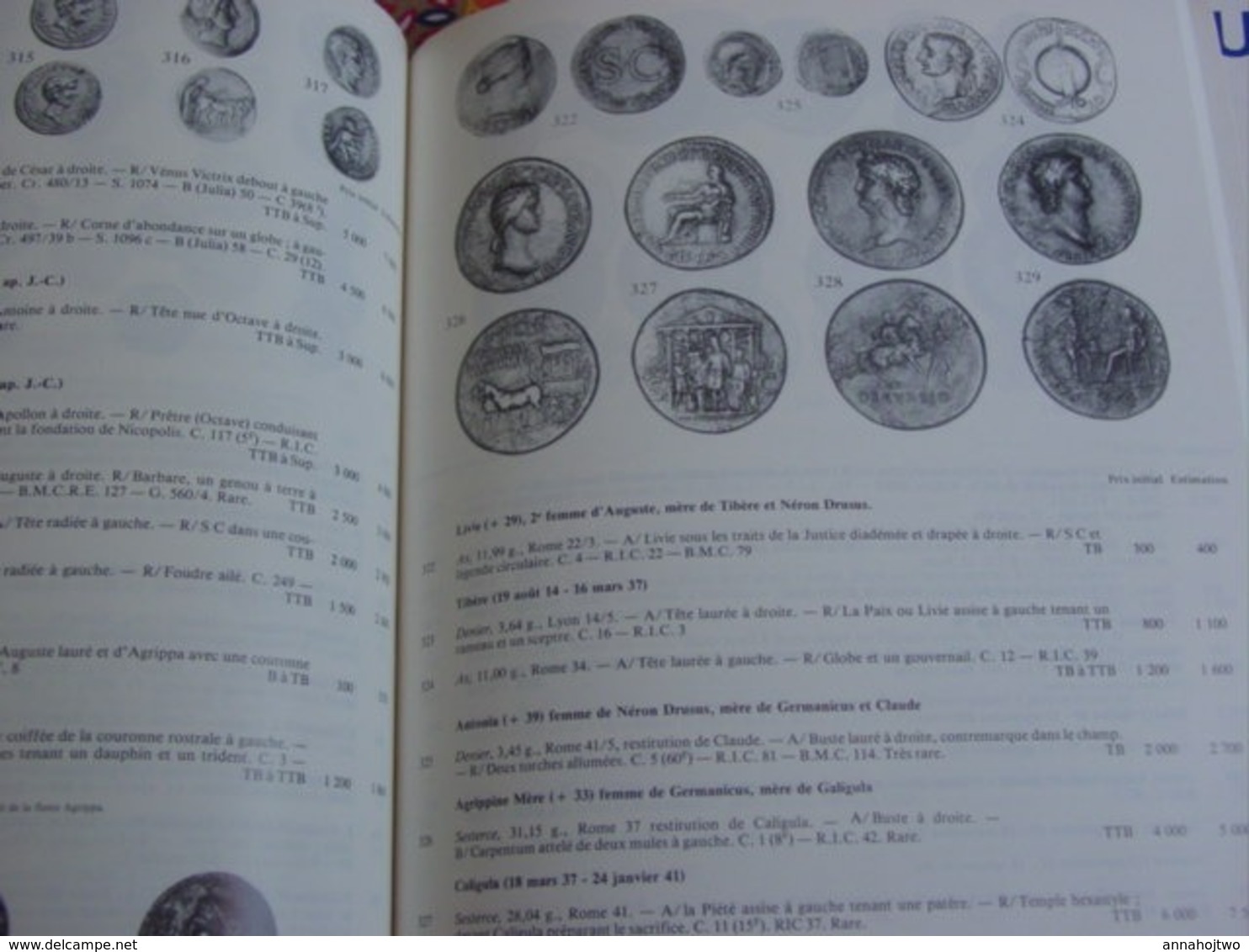 MONNAIES ANTIQUES -Grecques-Sicile,romaines,gauloises,mérovingiennes..Lot 2 Catalogues. - Livres & Logiciels